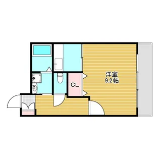 レフィナード伊丹【7階】の間取り