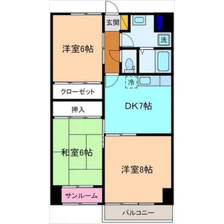 RH・アスペア【4階】の間取り