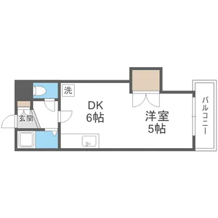 シャトル井上【1階】の間取り