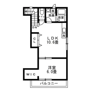 オークス本羽田【2階】の間取り