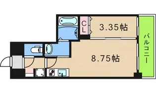 LUXENA住之江公園【12階】の間取り