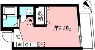 ジェミニ桜【1階】の間取り