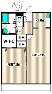 パピルス2003【3階】の間取り