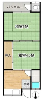 乙井マンション【2階】の間取り