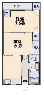 ルーチェA【2階】の間取り