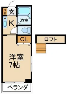 ソラーレ中宮【3階】の間取り