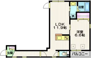 オリエンス六郷【2階】の間取り