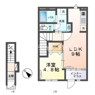 サンコート【2階】の間取り