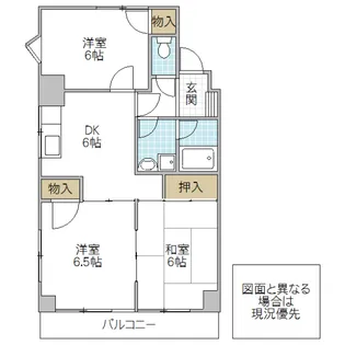 ルマタン・ドール【3階】の間取り