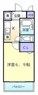 ラパス高倉台【2階】の間取り