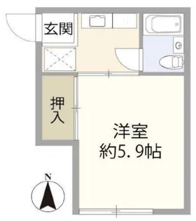 コンフォーレ武蔵境【2階】の間取り