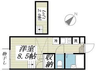 Kビレッジ2【1階】の間取り