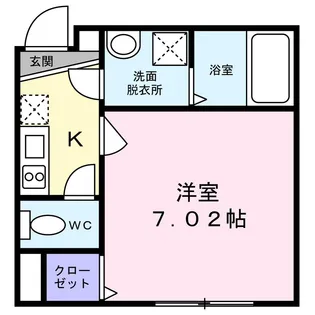 メゾン・ド・アミティ【1階】の間取り