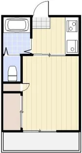 ビバーチェカノン【2階】の間取り