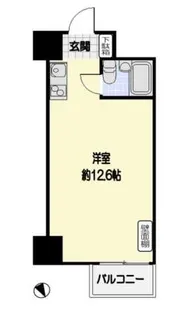 藤和エクシール道玄坂【2階】の間取り