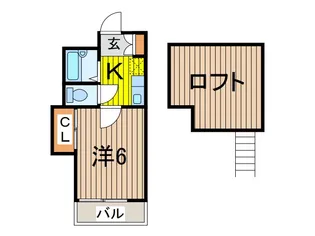サザンハイツ【2階】の間取り