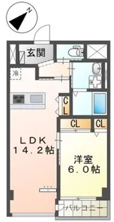 Fleuri(フルーリ)【1階】の間取り
