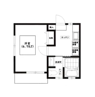 Park Nakahara(パーク中原)【1階】の間取り