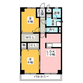 グッドウィルID【2階】の間取り