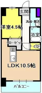 ローゼンコート禄屋【11階】の間取り