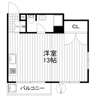 メゾンアミノ【3階】の間取り
