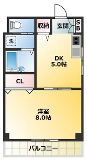 アーバンビル【2階】の間取り