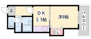 ハイツA&M【4階】の間取り