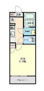 インディゴノワール川越【1階】の間取り