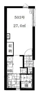 カーサ麻布ANNEX【2階】の間取り