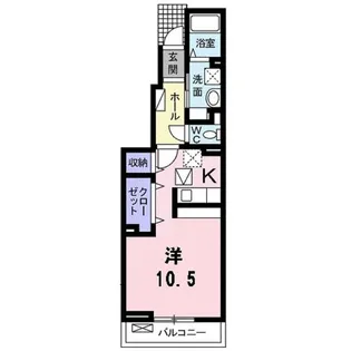 グリーン リーフ【1階】の間取り