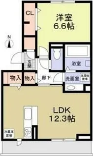 Monte Verde Lusso【2階】の間取り