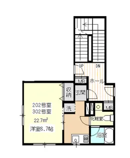 チェリーヒルズ【2階】の間取り