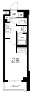プレール学芸大学参番館【2階】の間取り