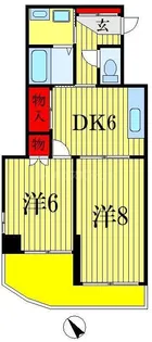 BELLIS【6階】の間取り