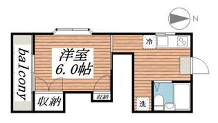 マリンテラス【2階】の間取り