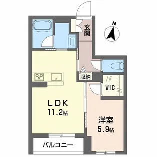 カノープス【2階】の間取り