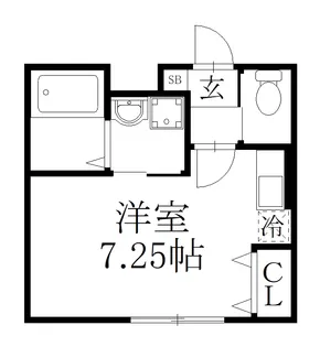 アルページュII【1階】の間取り