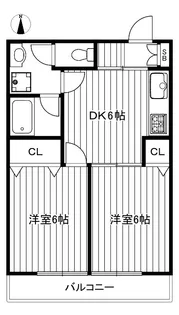 第3内田マンション【5階】の間取り
