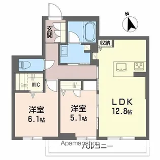 Le Chainon【1階】の間取り