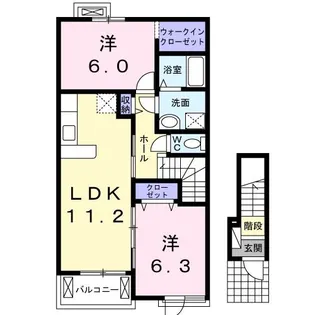 KOKOの家【2階】の間取り