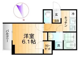 ウインド パス【3階】の間取り