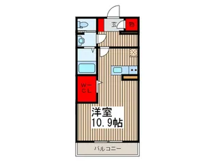 パームコテージVII番館【2階】の間取り