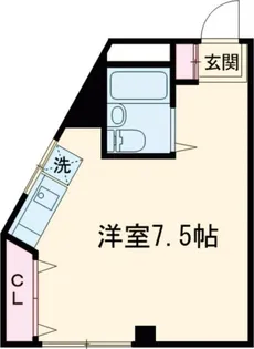 コーポ稲村【3階】の間取り