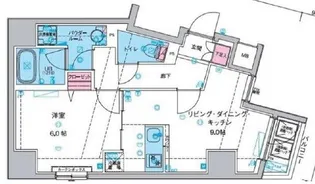 ジェノヴィア上野IIスカイガーデン【5階】の間取り