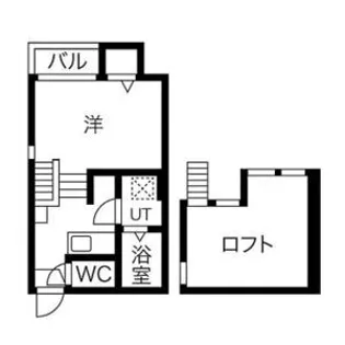 ステージ八熊【1階】の間取り
