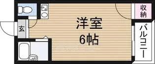 淡路ロイヤルマンション【3階】の間取り