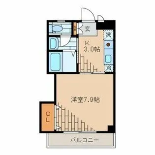 ROKA STATION PLAZA【4階】の間取り