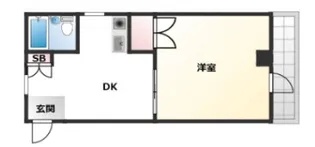 BLE TATEKAWAビル【3階】の間取り