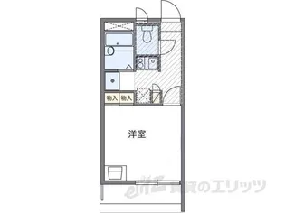リベラル南彦根【1階】の間取り