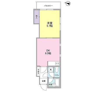 目黒ガーデン【2階】の間取り